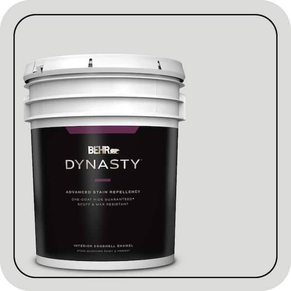 BEHR DYNASTY 5 gal. #790E-1 Subtle Touch Eggshell Enamel Interior Stain-Blocking Paint & Primer