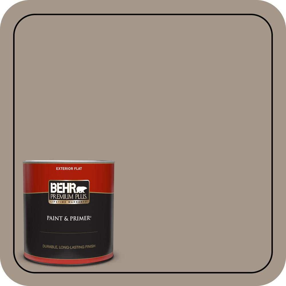 1 qt. #N220-4 Shiitake Flat Exterior Paint & Primer price history on PriceWatchPro