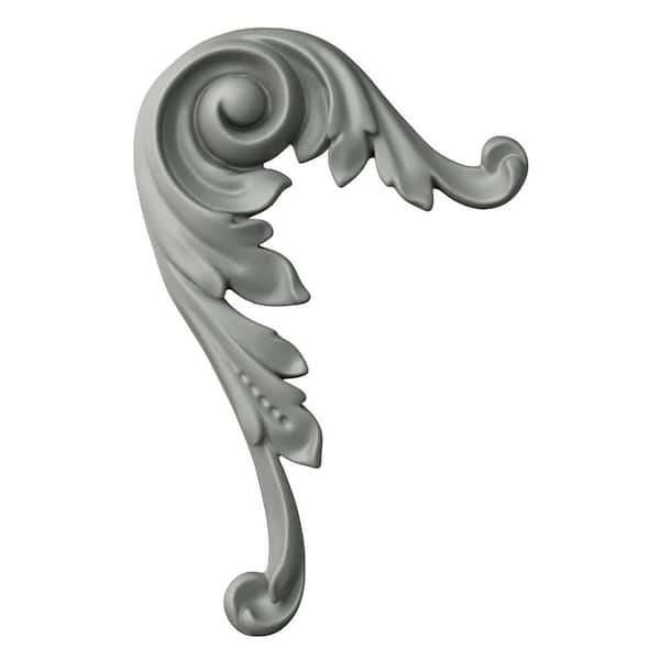 Ekena Millwork 0.75 in. x 4.875 in. x 7.5 in. Polyurethane Applique and Onlay Moulding