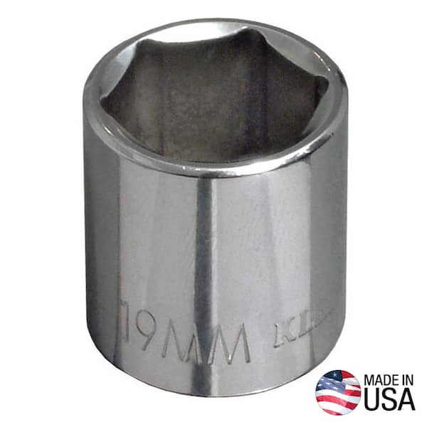 Klein Tools 3/8 in. Drive 8 mm Metric 6-Point Socket