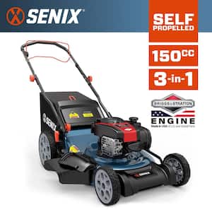 22 in. 150cc 4-Cycle Briggs and Stratton Gas Self-Propelled Lawn Mower with 3-in-1 Bagging, Mulching, Side Discharge