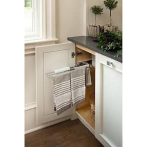 Kitchen Towel Holders Hooks Cabinet Door Organizers The Home Depot