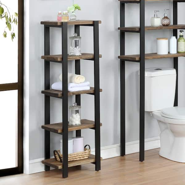 Alaterre Furniture Pomona 16 In W, Metal Storage Shelves For Bathroom