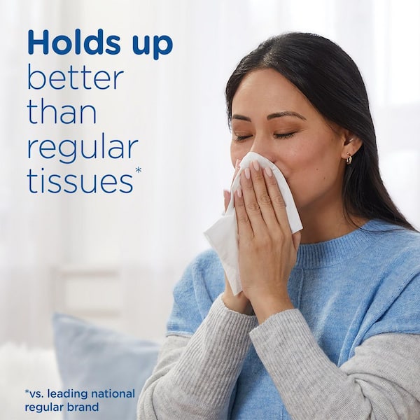 Plus Lotion 2-Ply Facial Tissue Cube Box (56-Sheets Per Box, 4 CNT)
