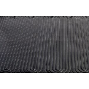 Above Ground Swimming Pool Solar Water Heater Mat, Black (2-Pack)