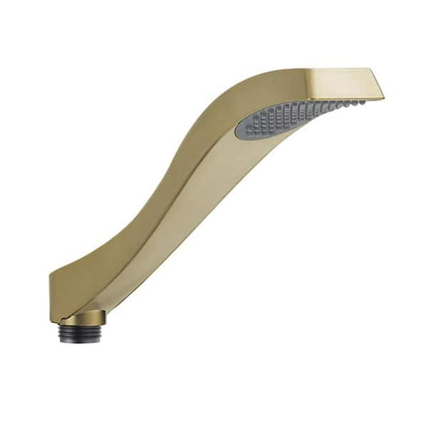 Delta Dryden 1-Spray Wall Mount Handheld Shower Head 1.75 GPM in Champagne Bronze