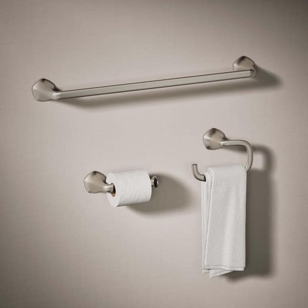 Sundae 3-Piece Bath Hardware Set in Vibrant Brushed Nickel