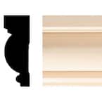 .88 in. x 2.71 in. x 84 in. Hardwood Wood Casing/Chair Rail Moulding