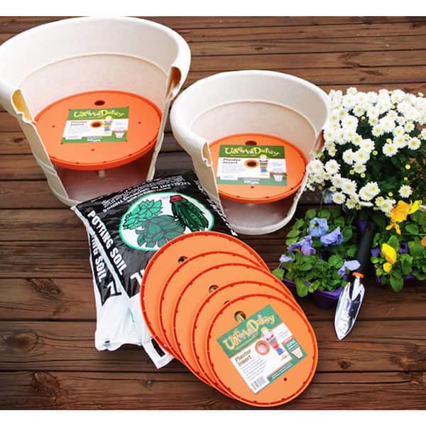 Bloem Ups-A-Daisy Square 14 in. Plastic Planter Lift Insert TS6324