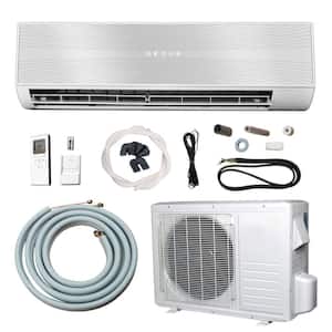 9,500 BTU (3/4 Ton) Ductless (Duct Free) Mini Split Air Conditioner and Heat Pump - 110V/60Hz
