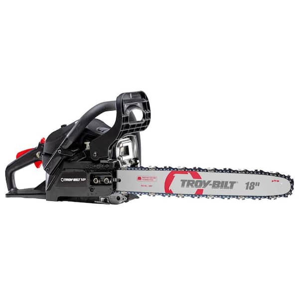 【定価7.4万円☆】26.0/26.5cm　SCOTT TLT対応♪ Troy-Bilt XP 18 in. 42cc 2-Cycle Lightweight Gas Chainsaw with