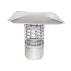 The Forever Cap CCSC2035 20 x 35 Stock Custom Stainless Steel Chimney Cap