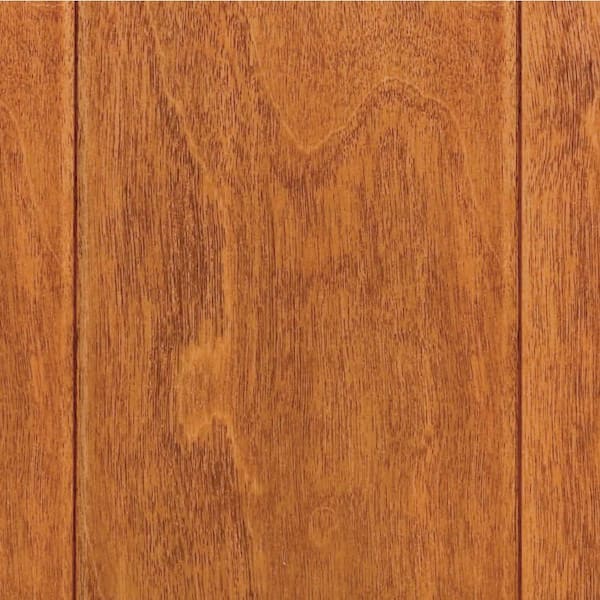 Home Legend Take Home Sample - Hand Scraped Maple Sedona Click Lock Hardwood Flooring - 5 in. x 7 in.