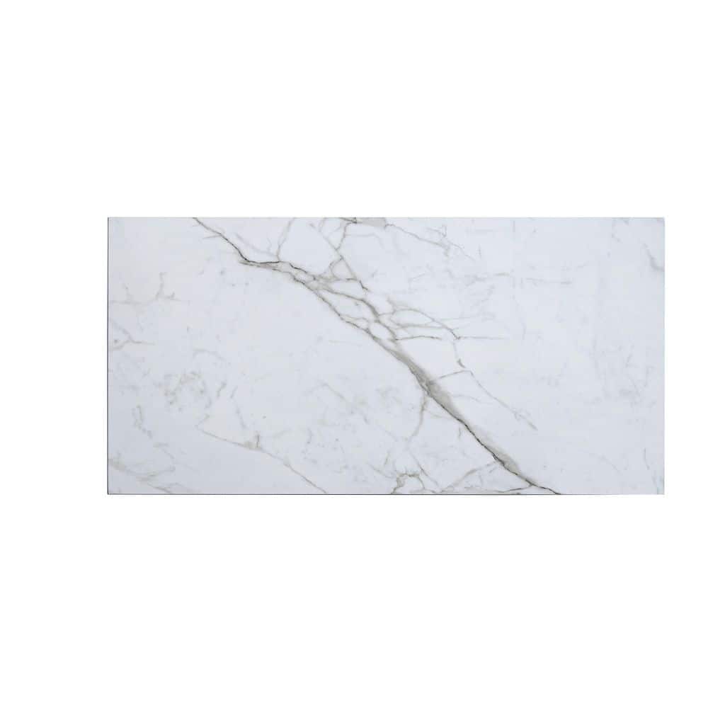 Terrain 24 in. x 48 in. Matte White Gray Porcelain Veining Large Format Tile (15.55 sq ft/case)-2 Pack price history on PriceWatchPro