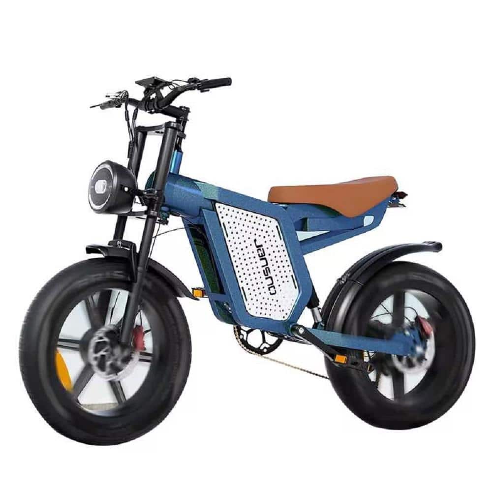 20 in. Fat Tires 1500-Watt 48-Volt 23A Battery 7-Speed Shimano Gear System 
