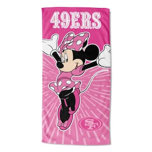 NFL Disney NFL Minnie 49ers Spirit Hugger and Beach Towel