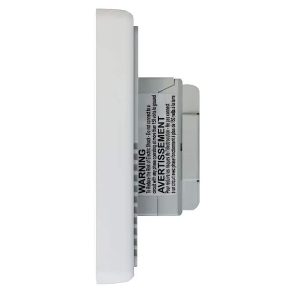 120-Volt/240-Volt Programmable WIFI Enabled Smart Touch Thermostat with Floor Sensor