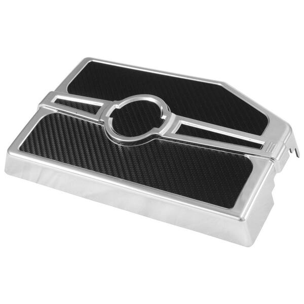 Spectre Ford Fuse Box Cover - Chrome