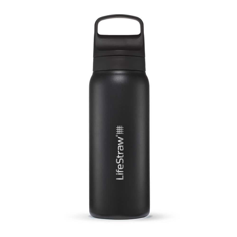 LifeStraw Go 24 oz. Stainless Steel Water Bottle with Filter, Nordic ...