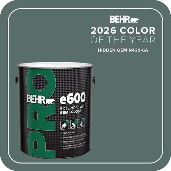 1 gal. #N430-6A Hidden Gem Semi-Gloss Exterior Paint