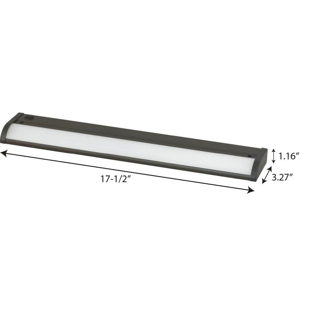 Antique Bronze 18" LED Under Cabinet Light Bar