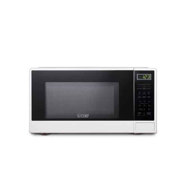 Commercial Chef 1.6 Cu. ft. Countertop Microwave White