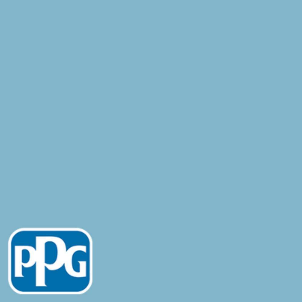 Glidden Diamond 1 gal. #HDPPGB46D Hidden Harbor Blue Flat Exterior One-Coat  Paint with Primer HDPPGB46DX-01F - The Home Depot