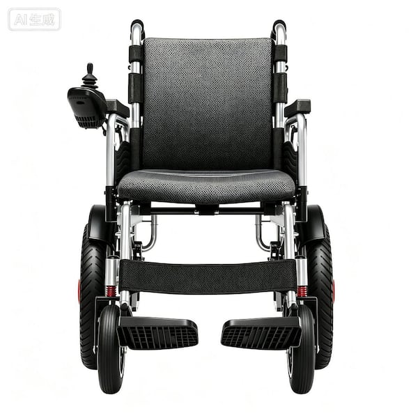 Foldable Electric Wheelchair, 25+ Miles Long Travel Range, Portable All-Terrain Motorized Wheelchair
