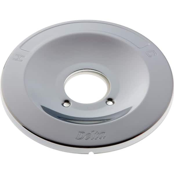 Delta 1-Handle Tub and Shower Faucet Escutcheon for 600 Series in Chrome