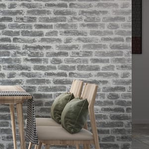 Art3d 30 Pcs Peel and Stick 3D Brick Wallpaper in Grey, Faux Foam Brick  Wall Panels for Bedroom, Living Room(43.5Sq.Ft/Pack) A06hd005GY - The Home  Depot