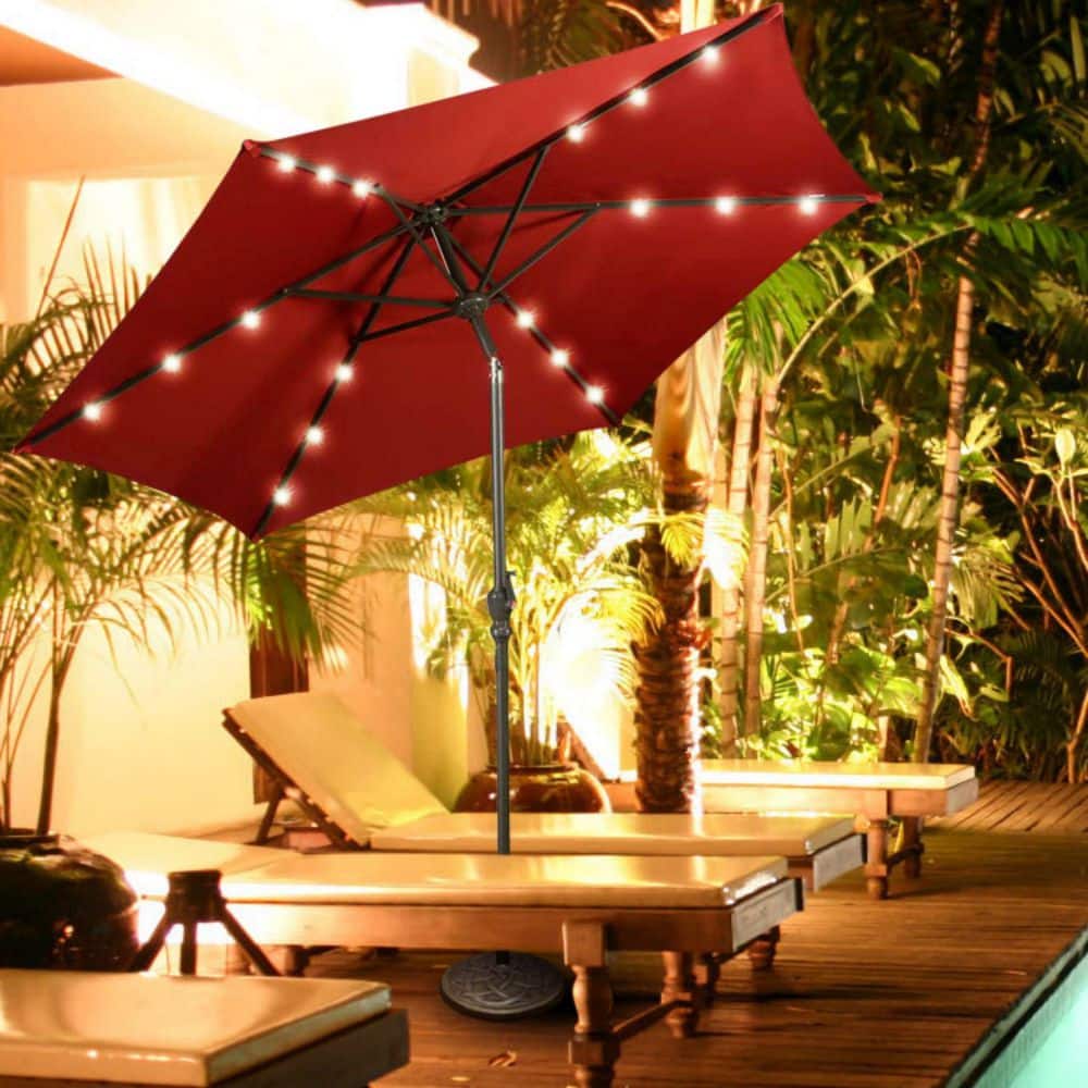 22" Bronze Heavy Duty Round Metal Patio Umbrella Base