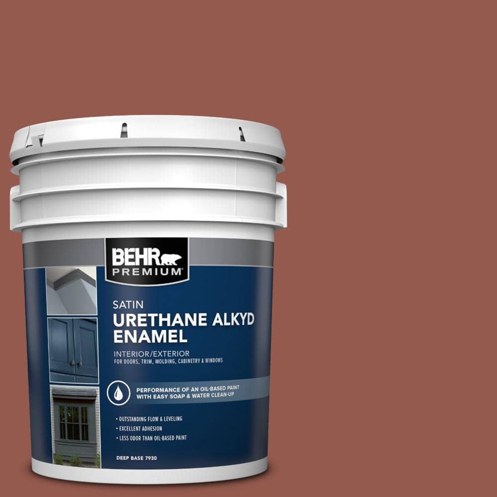 5 gal. #AE-12 Oxide Red Urethane Alkyd Satin Enamel Interior/Exterior Paint price history on PriceWatchPro