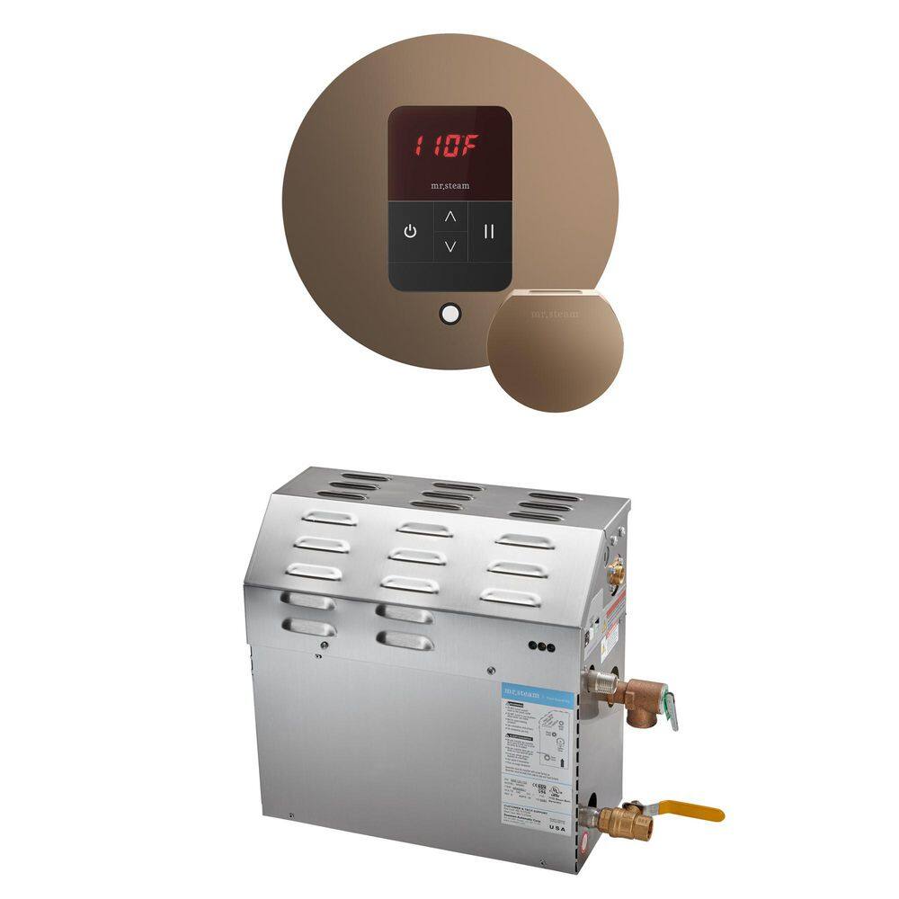 MS 5 kW (5000 W) Steam Shower Generator Package with Round iTempo Control in Nouveau Bronze price history on PriceWatchPro