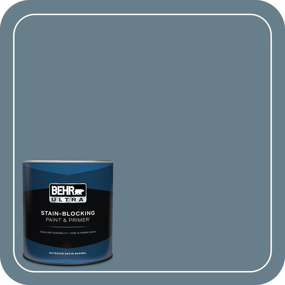 1 qt. #ECC-31-1 Windy Seas Satin Enamel Exterior Paint & Primer price history on PriceWatchPro