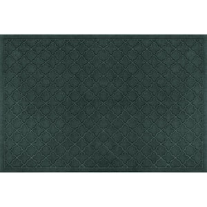 Harrison2Inspire-4'x5'9 One End Waterhog Mat in Evergreen