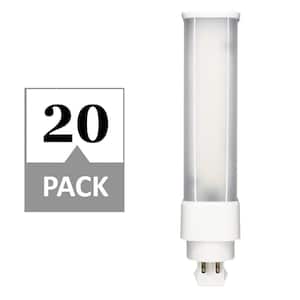 18-Watt Equivalent CFLNI Horizontal G24Q PL LED Light Bulb in Daylight (20-Pack)