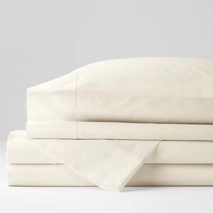 Classic Solid 350-Thread Count Sateen Sheet Set