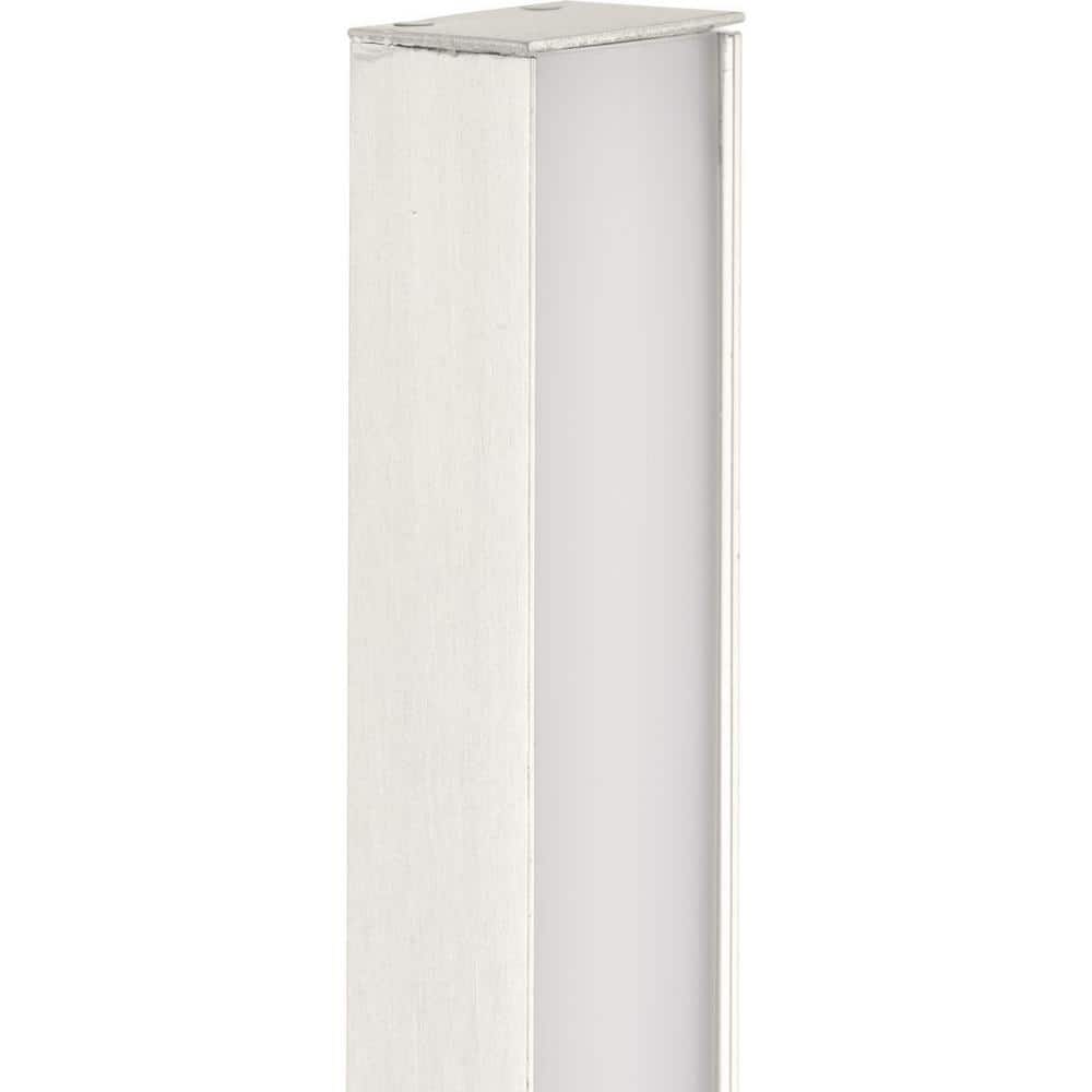 Brushed Nickel LED Linear Vanity Light with Acrylic Shade