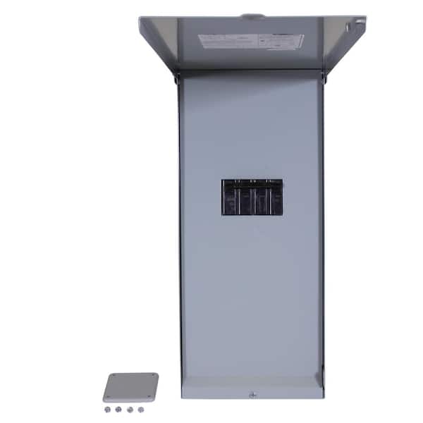 GE PowerMark Gold 200 Amp 10 in. Enclosed Outdoor Circuit Breaker