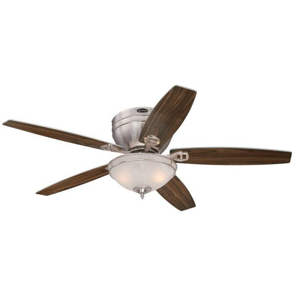 Westinghouse Carolina 52 in. Indoor Brushed Nickel Ceiling Fan
