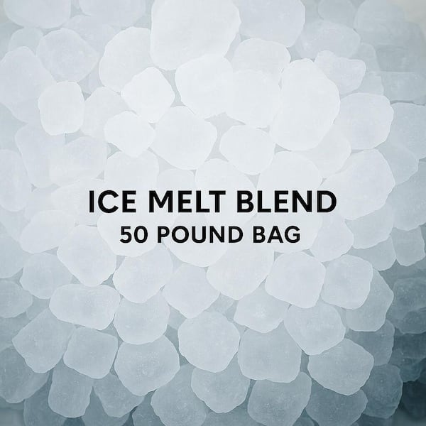 Wicked 50 lbs. Bag Ice Melt Plus Deicer, Works to Minus 15° F