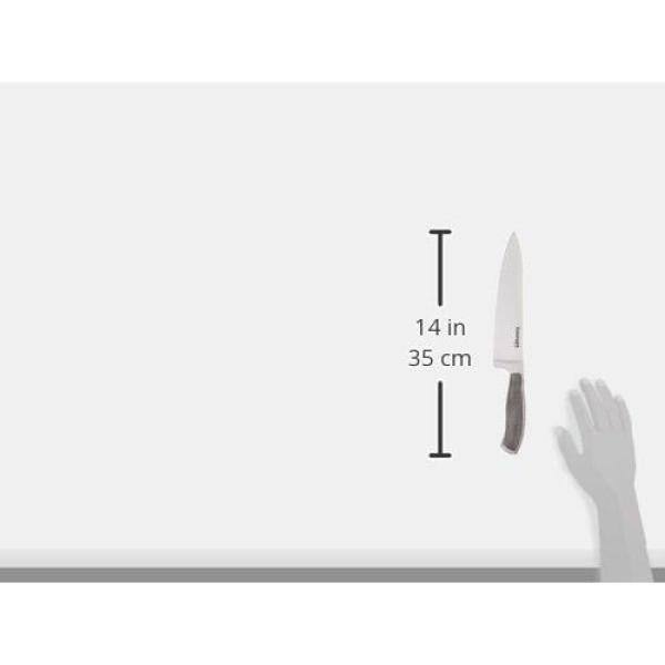 Cuisinart 8" Stainless Steel Chef's Knife with Textured Handle