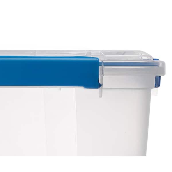Ezy Storage Sort It 2.1 Gal. Plastic Stacking Container with Removable Tray  Cups FBA32238 - The Home Depot