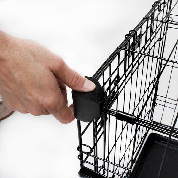 30 in. Double-Door Crate with Sliding Side Door