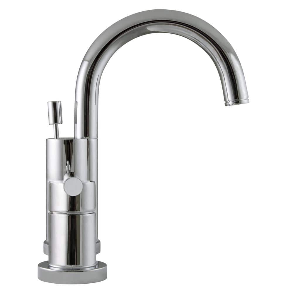 Geneva Polished Chrome Dual-Handle Widespread Bathroom Faucet