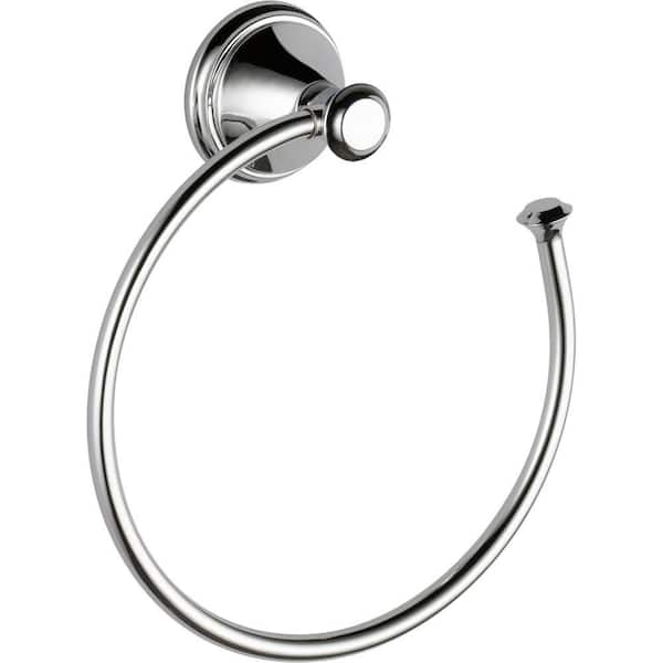 Delta Cassidy Open Towel Ring in Chrome