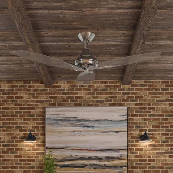 Hampton Bay Floine Iv 56 In Indoor, Acrylic Ceiling Fan
