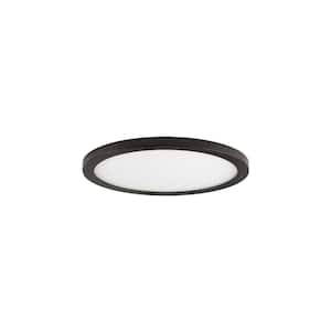 Wafer 5.5 in. RD Integrated LED Surface Flush Mount 3000K