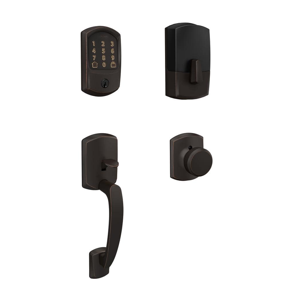 Reviews for Schlage Greenwich Aged Bronze Encode Smart Wi-Fi Deadbolt ...