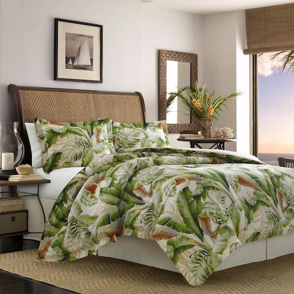 Palmiers Botanical Cotton Comforter Set